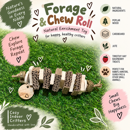 Rabbit chew toy - natural