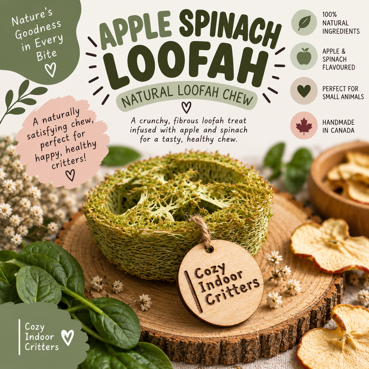 The Loofah - Green apple & spinach