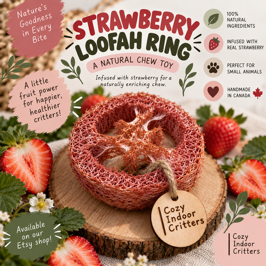 The Loofah - Strawberry Banana