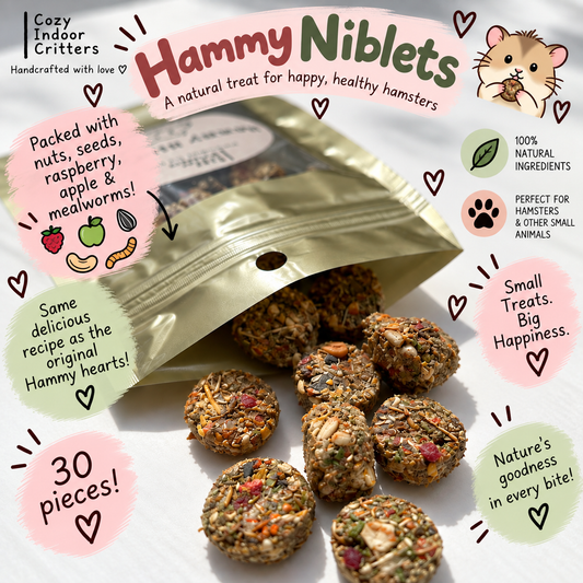 Hammy Niblets! Hamster / gerbil treats