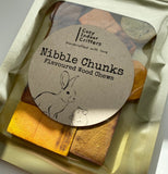 Nibble Chunks - flavoured wood chews for rabbit/hamster/Guinea pig